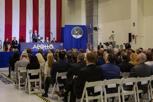 Vice President Pence Speaks at Kennedy for Apollo 11 Anniversary