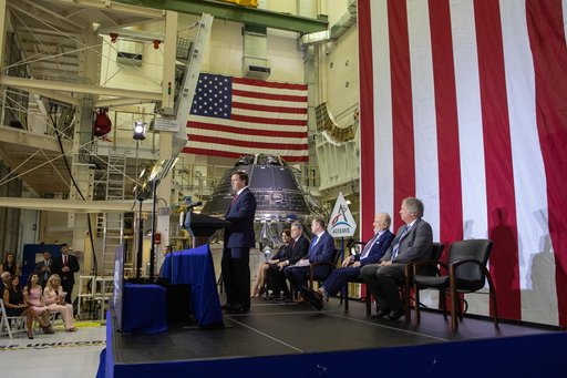 Vice President Pence Speaks at Kennedy for Apollo 11 Anniversary