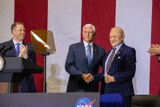 Vice President Pence Speaks at Kennedy for Apollo 11 Anniversary