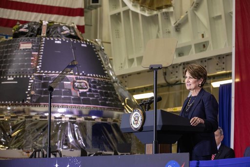 Vice President Pence Speaks at Kennedy for Apollo 11 Anniversary