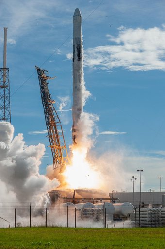 SpaceX CRS-18 Liftoff