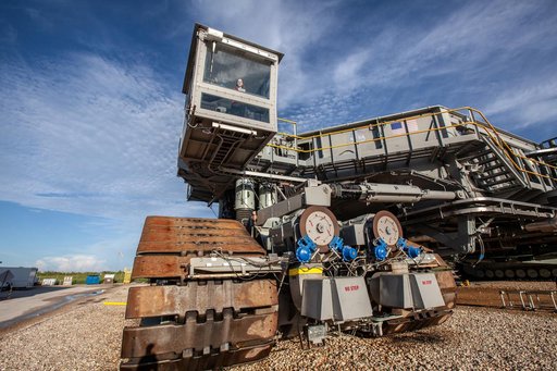 First Female Crawler Driver