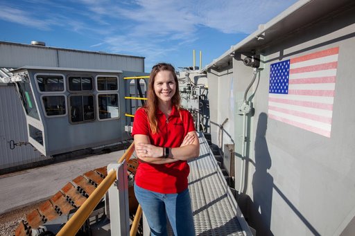 First Female Crawler Driver