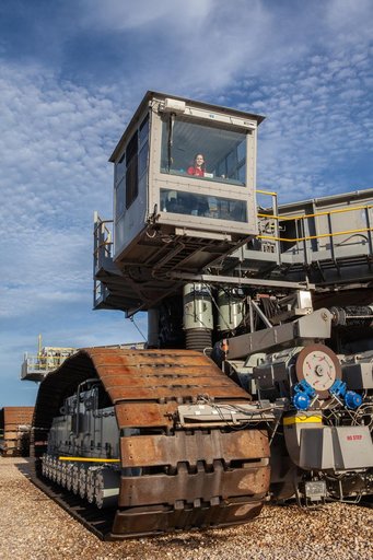 First Female Crawler Driver