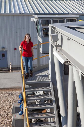 First Female Crawler Driver