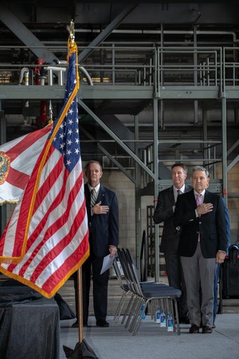 Media Event with Northrop Grumman at VAB Highbay 2