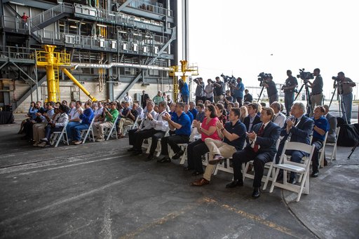 Media Event with Northrop Grumman at VAB Highbay 2
