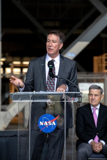Media Event with Northrop Grumman at VAB Highbay 2