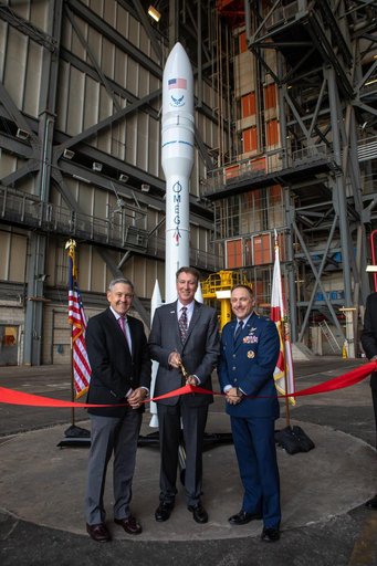 Media Event with Northrop Grumman at VAB Highbay 2