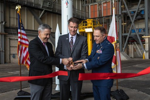 Media Event with Northrop Grumman at VAB Highbay 2