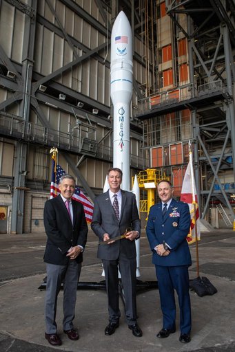 Media Event with Northrop Grumman at VAB Highbay 2