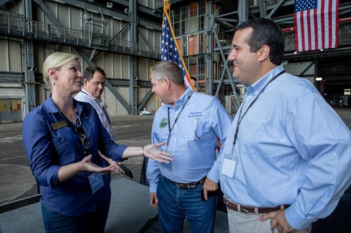Media Event with Northrop Grumman at VAB Highbay 2