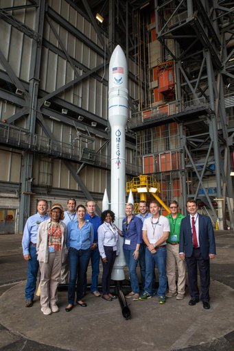 Media Event with Northrop Grumman at VAB Highbay 2