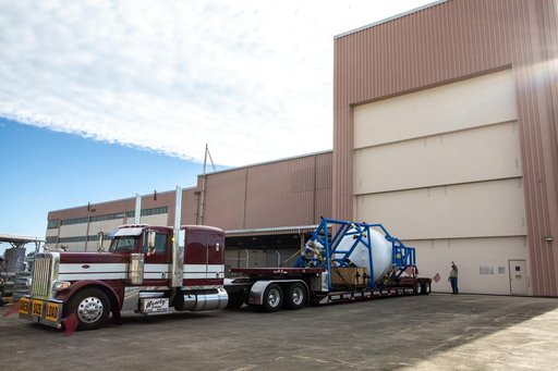 SNC Cargo Logistics Module Arrival