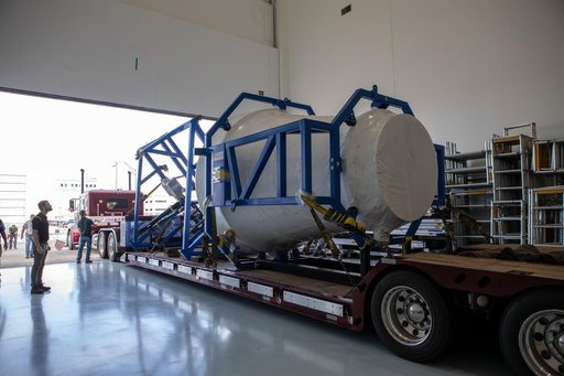 SNC Cargo Logistics Module Arrival