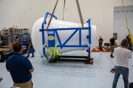SNC Cargo Logistics Module Arrival