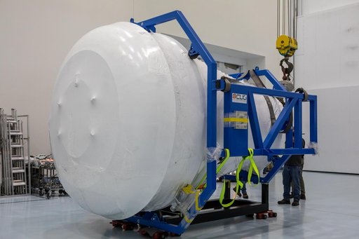 SNC Cargo Logistics Module Arrival