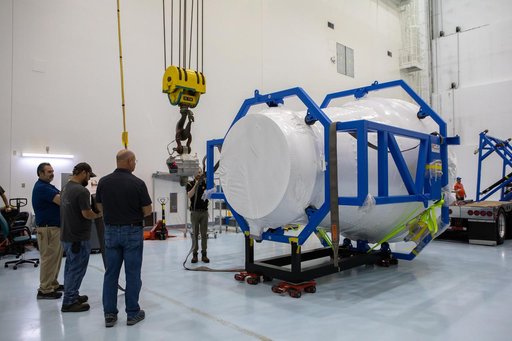 SNC Cargo Logistics Module Arrival