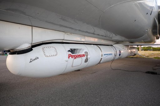 Pegasus ICON Arrival at CCAFS