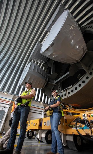 SLS Core Stage Pathfinder Transport to VAB