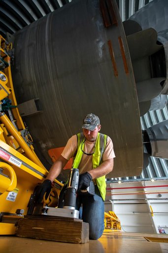 SLS Core Stage Pathfinder Transport to VAB