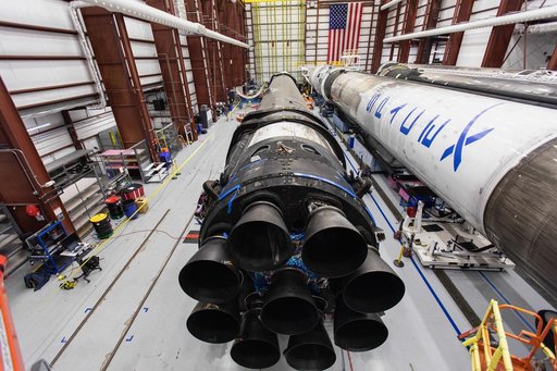 SpaceX Crew Dragon and Falcon 9 Arrival for In-Flight Abort Test