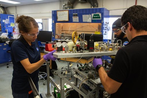 OSCAR Flight Module Assembly Work