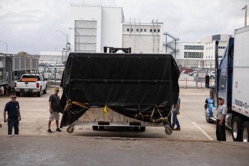 Arrival of HISUI (JAXA) Payload at SSPF