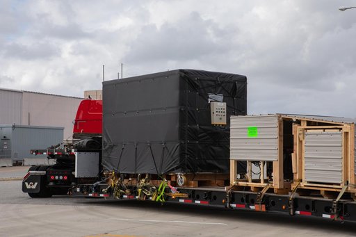 Arrival of HISUI (JAXA) Payload at SSPF