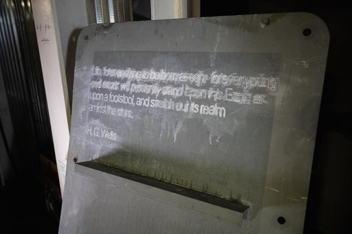 Mobile Launcher Door Etchings