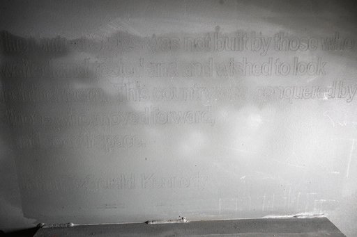 Mobile Launcher Door Etchings