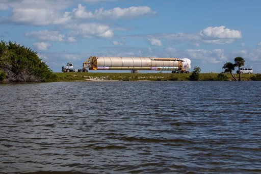 Solar Orbiter ULA Atlas V Booster and Centaur Stage Arrival via