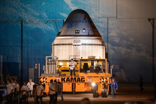 CCP Boeing CST-100 Starliner OFT Rollout Remarks - Departure from C3PF