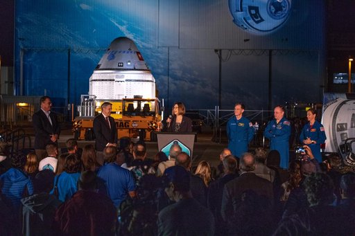 CCP Boeing CST-100 Starliner OFT Rollout Remarks - Departure from C3PF