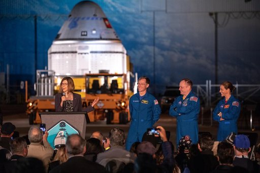 CCP Boeing CST-100 Starliner OFT Rollout Remarks - Departure from C3PF