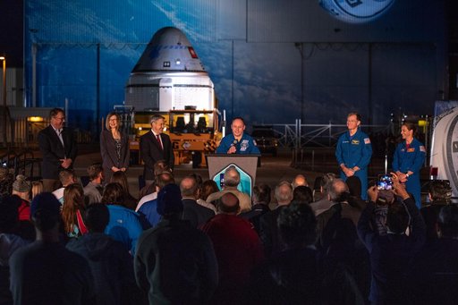 CCP Boeing CST-100 Starliner OFT Rollout Remarks - Departure from C3PF