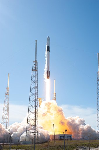 SpaceX CRS-19 Liftoff