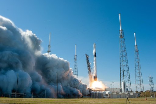SpaceX CRS-19 Liftoff