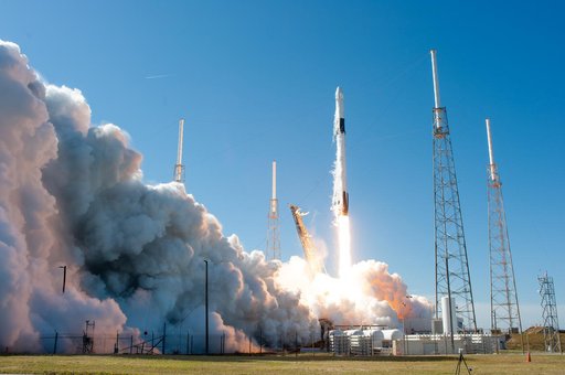 SpaceX CRS-19 Liftoff
