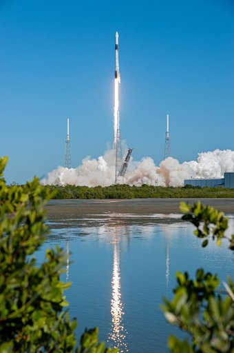 SpaceX CRS-19 Liftoff