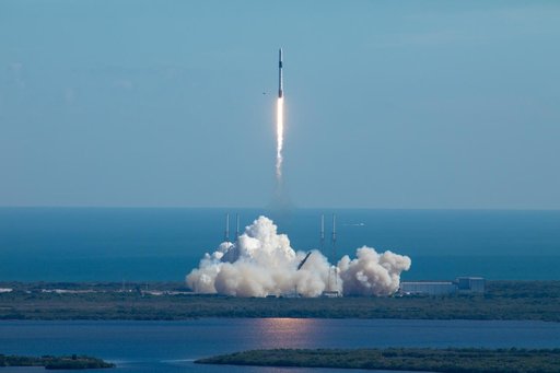 SpaceX CRS-19 Liftoff