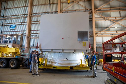 SLS Booster Aft (Right) Exit Cone Arrival