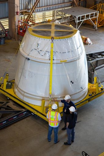 SLS Booster Aft (Right) Exit Cone Arrival