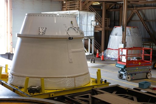 SLS Booster Aft (Right) Exit Cone Arrival