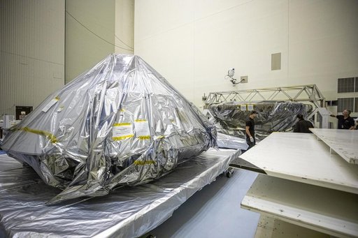 Mars 2020 Heat Shield & Backshell Unboxing