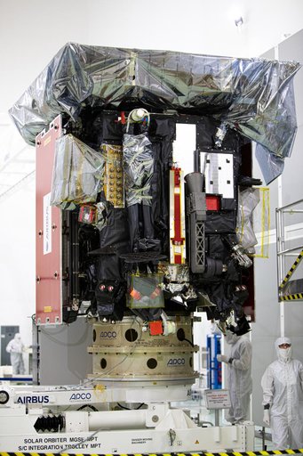 Solar Orbiter Media Day at Astrotech