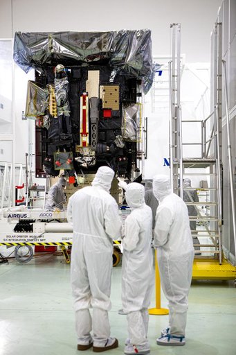 Solar Orbiter Media Day at Astrotech