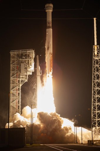 CCP Boeing OFT ULA Rocket Liftoff
