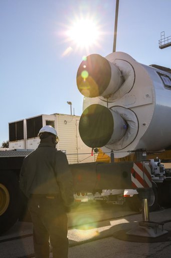 Solar Orbiter Launch Vehicle on Stand (LVOS)