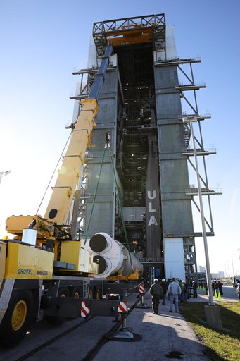 Solar Orbiter Launch Vehicle on Stand (LVOS)